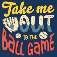 Take me out to the ball game for a Baseball Fan Baseball Sweatshirt thumb 3