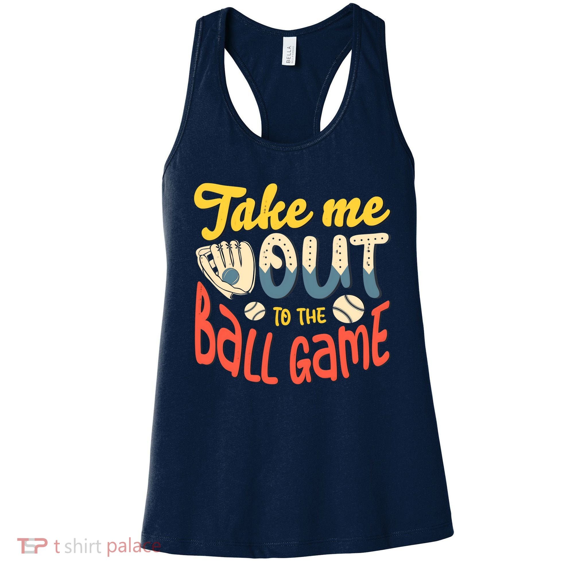 Take me out to the ball game for a Baseball Fan Baseball Women's Tank Top