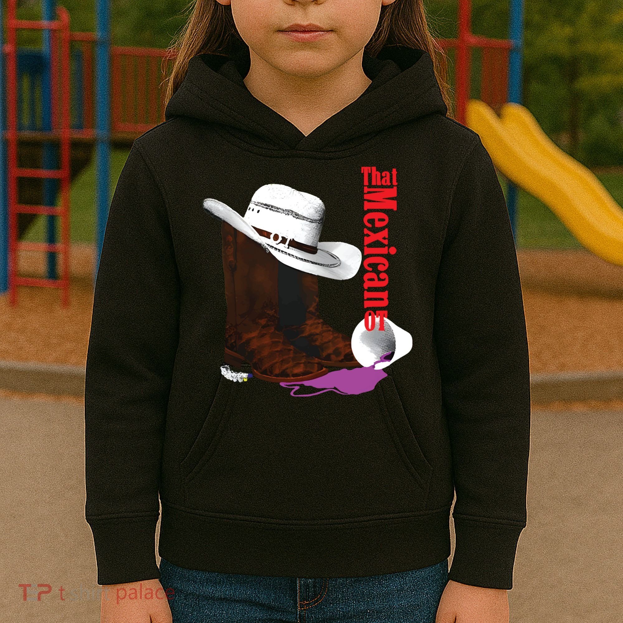 That Mexican Ot Cowboy Kids Hoodie