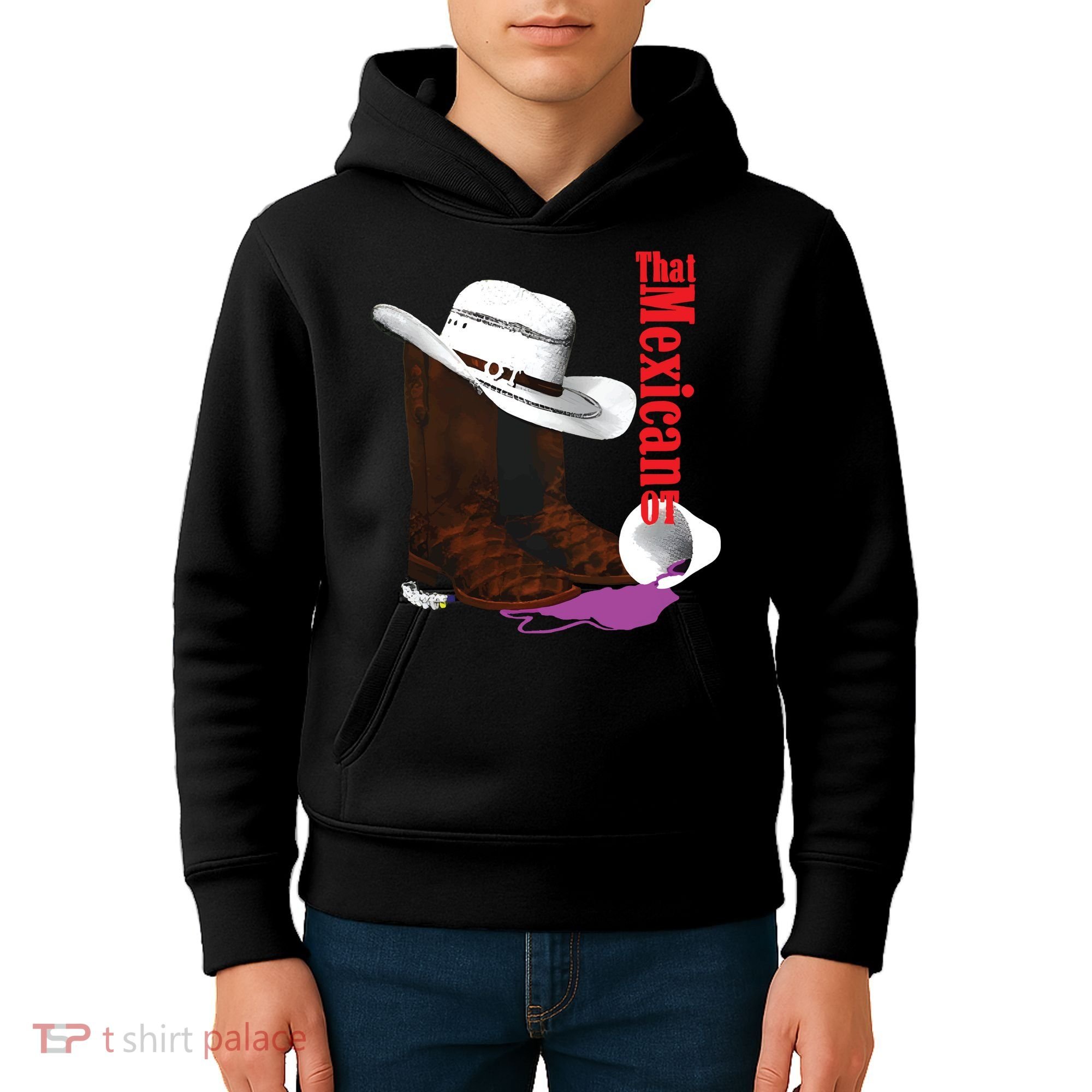 That Mexican Ot Cowboy Kids Hoodie