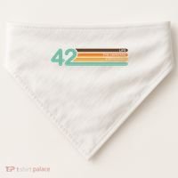 The Meaning Of Life 42 USA-Made Doggie Bandana thumb 0