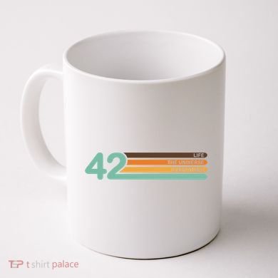 The Meaning Of Life 42 Coffee Mug