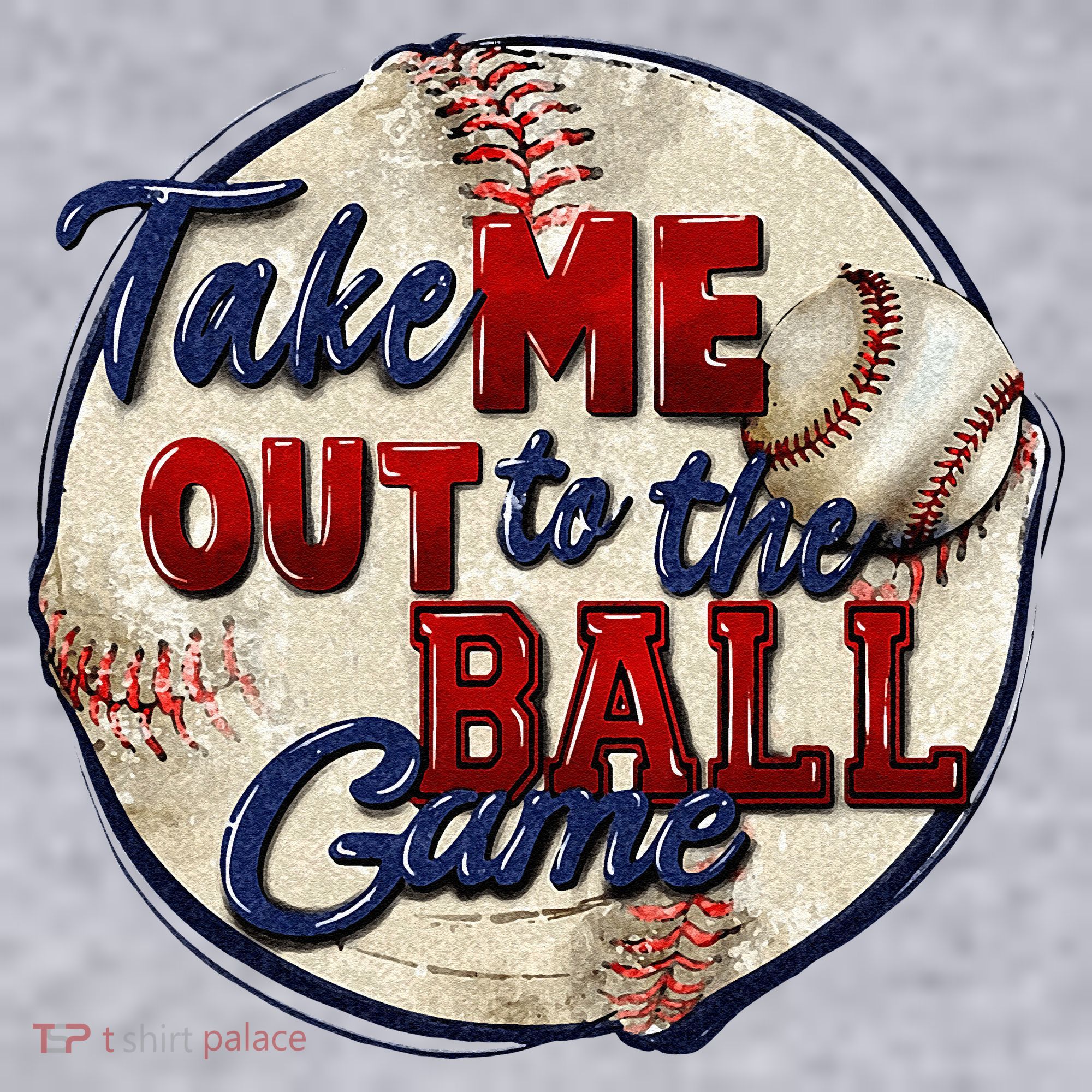 Take Me Out To The Ball Game Baseball Game Day Sport Women's Sweatshirt
