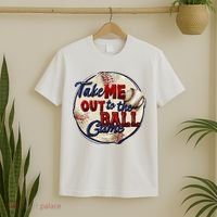 Take Me Out To The Ball Game Baseball Game Day Sport T-Shirt thumb 2