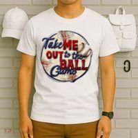 Take Me Out To The Ball Game Baseball Game Day Sport T-Shirt thumb 6