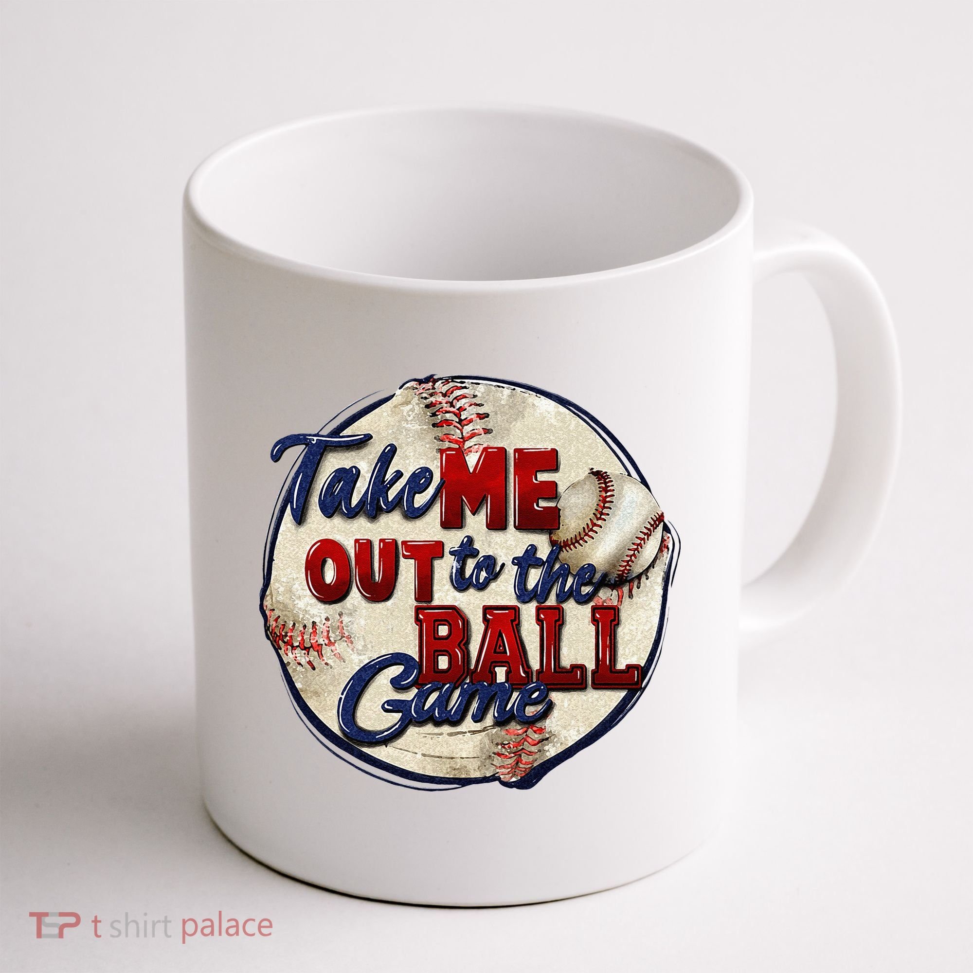 Take Me Out To The Ball Game Baseball Game Day Sport Coffee Mug