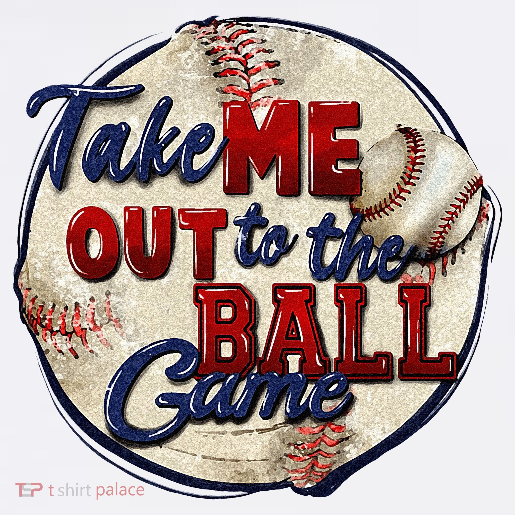 Take Me Out To The Ball Game Baseball Game Day Sport Polo