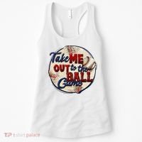 Take Me Out To The Ball Game Baseball Game Day Sport Women's Tank Top thumb 0