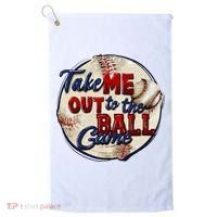 Take Me Out To The Ball Game Baseball Game Day Sport Golf Towel thumb 0