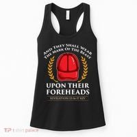 Trump Mark Of The Beast Anti Trump Women's Tank Top thumb 0