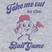 Take Me Out To The Ball Game Baseball Softball Women's Sweatshirt thumb 2