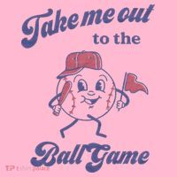 Take Me Out To The Ball Game Baseball Softball Coaster thumb 2