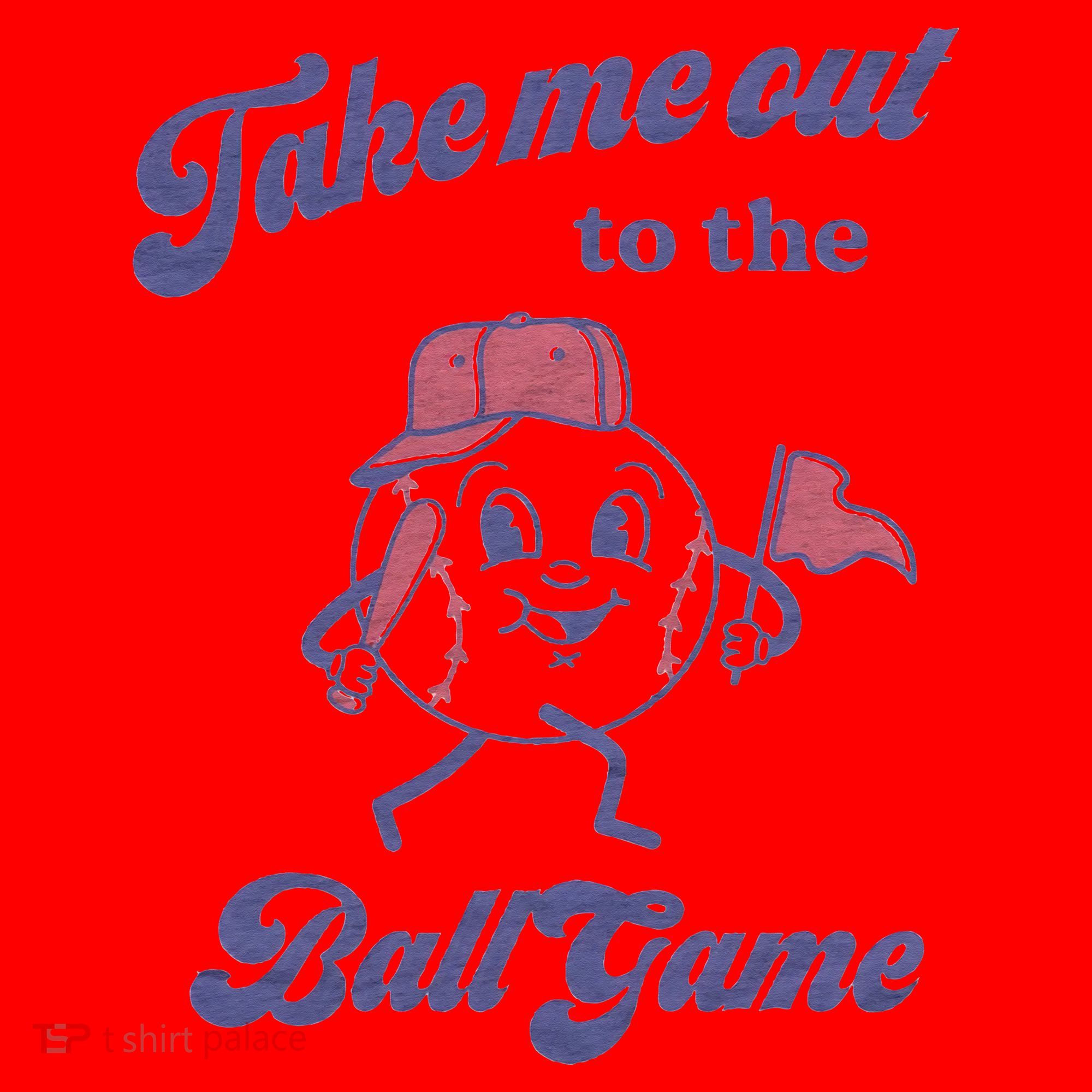 Take Me Out To The Ball Game Baseball Softball Santa Hat