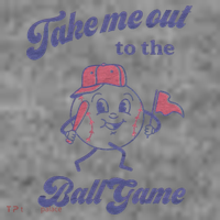 Take Me Out To The Ball Game Baseball Softball Toddler Hoodie thumb 2