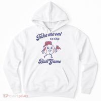 Take Me Out To The Ball Game Baseball Softball Hoodie thumb 0