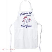 Take Me Out To The Ball Game Baseball Softball Apron thumb 0