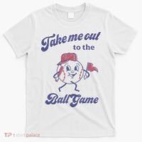Take Me Out To The Ball Game Baseball Softball T-Shirt thumb 0