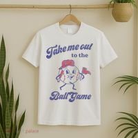 Take Me Out To The Ball Game Baseball Softball T-Shirt thumb 2