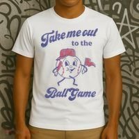 Take Me Out To The Ball Game Baseball Softball T-Shirt thumb 3