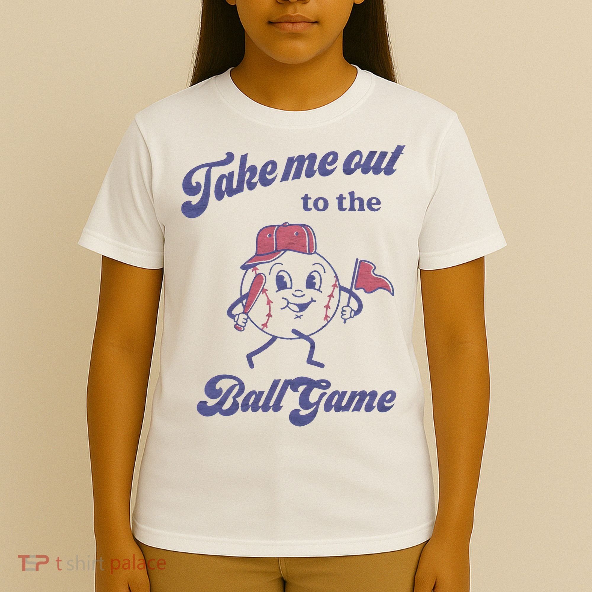 Take Me Out To The Ball Game Baseball Softball T-Shirt