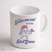 Take Me Out To The Ball Game Baseball Softball Coffee Mug thumb 1