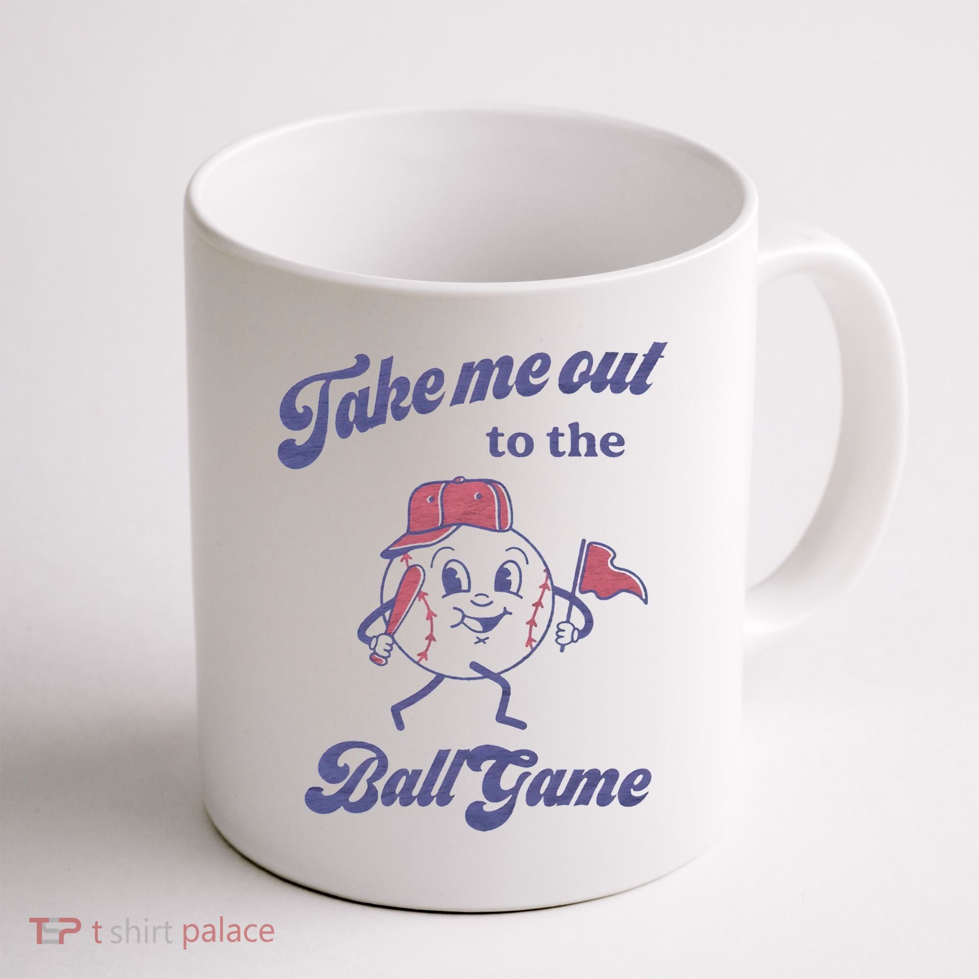 Take Me Out To The Ball Game Baseball Softball Coffee Mug