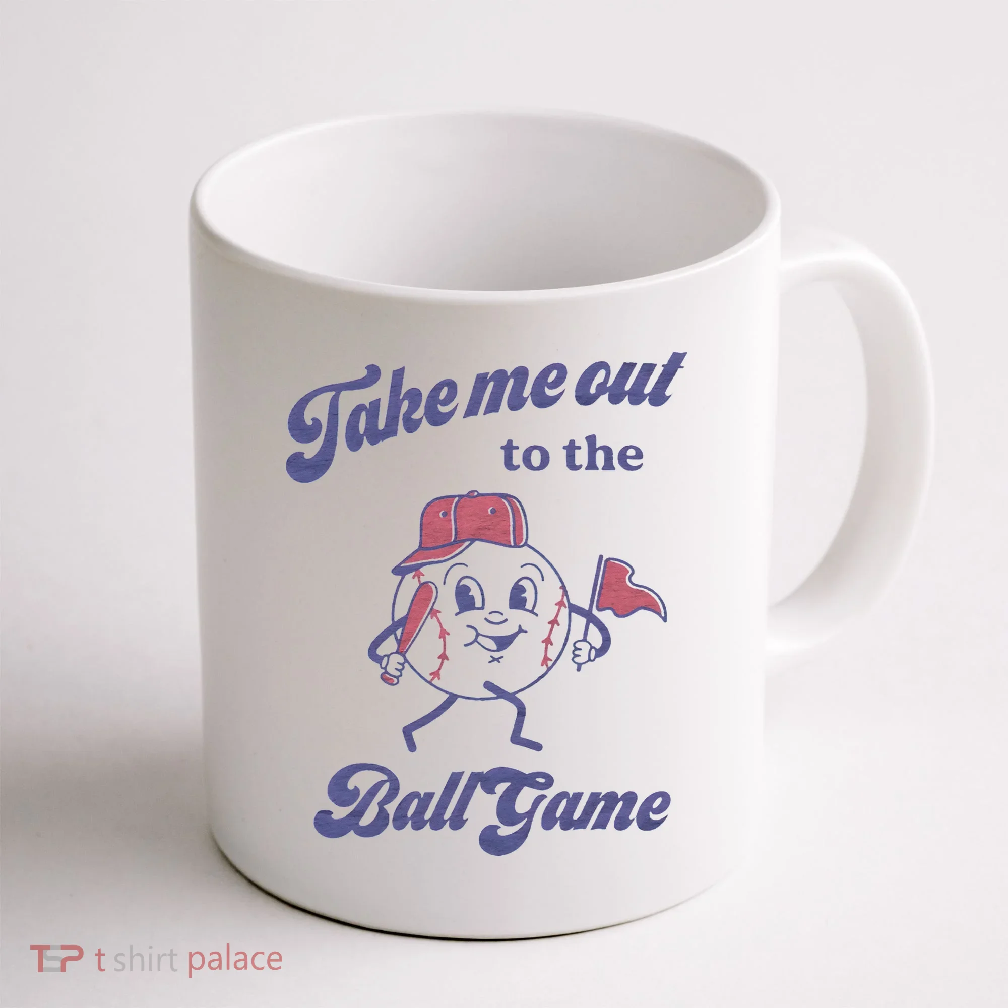 Take Me Out To The Ball Game Baseball Softball Coffee Mug