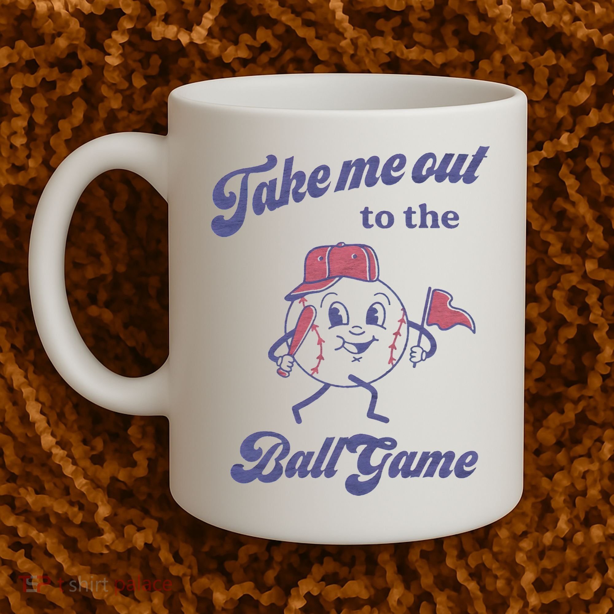 Take Me Out To The Ball Game Baseball Softball Coffee Mug