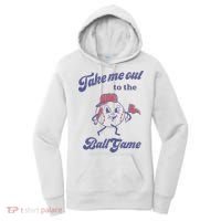 Take Me Out To The Ball Game Baseball Softball Women's Hoodie thumb 0