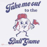 Take Me Out To The Ball Game Baseball Softball Women's Hoodie thumb 2