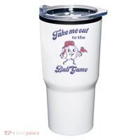 Take Me Out To The Ball Game Baseball Softball Tumbler thumb 0
