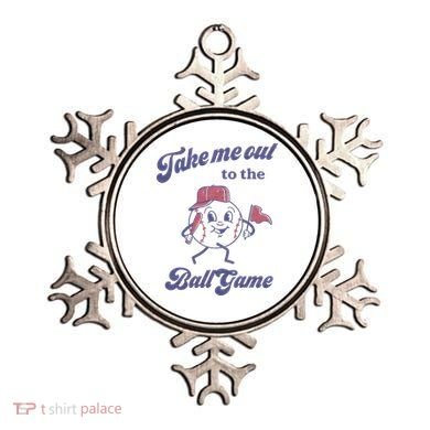 Take Me Out To The Ball Game Baseball Softball Ornament
