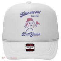 Take Me Out To The Ball Game Baseball Softball Hat thumb 0