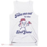 Take Me Out To The Ball Game Baseball Softball Tank Top thumb 0