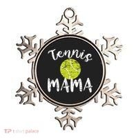 Tennis Mama Proud Mom Tennis Player Retro Distressed Great Gift Ornament thumb 0