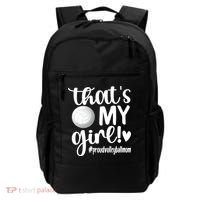 That's My Proud Volleyball Mom Volleyball Mother Gift Backpack thumb 0