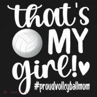 That's My Proud Volleyball Mom Volleyball Mother Gift Women's Hoodie thumb 2