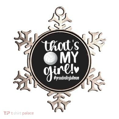 That's My Proud Volleyball Mom Volleyball Mother Gift Ornament