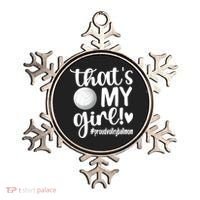 That's My Proud Volleyball Mom Volleyball Mother Gift Ornament thumb 0