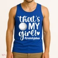 That's My Proud Volleyball Mom Volleyball Mother Gift Tank Top thumb 3