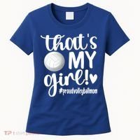 That's My Proud Volleyball Mom Volleyball Mother Gift Women's T-Shirt thumb 0