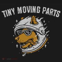 Tiny Moving Parts Astro Dog Button thumb 1