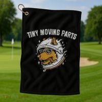 Tiny Moving Parts Astro Dog Golf Towel thumb 1