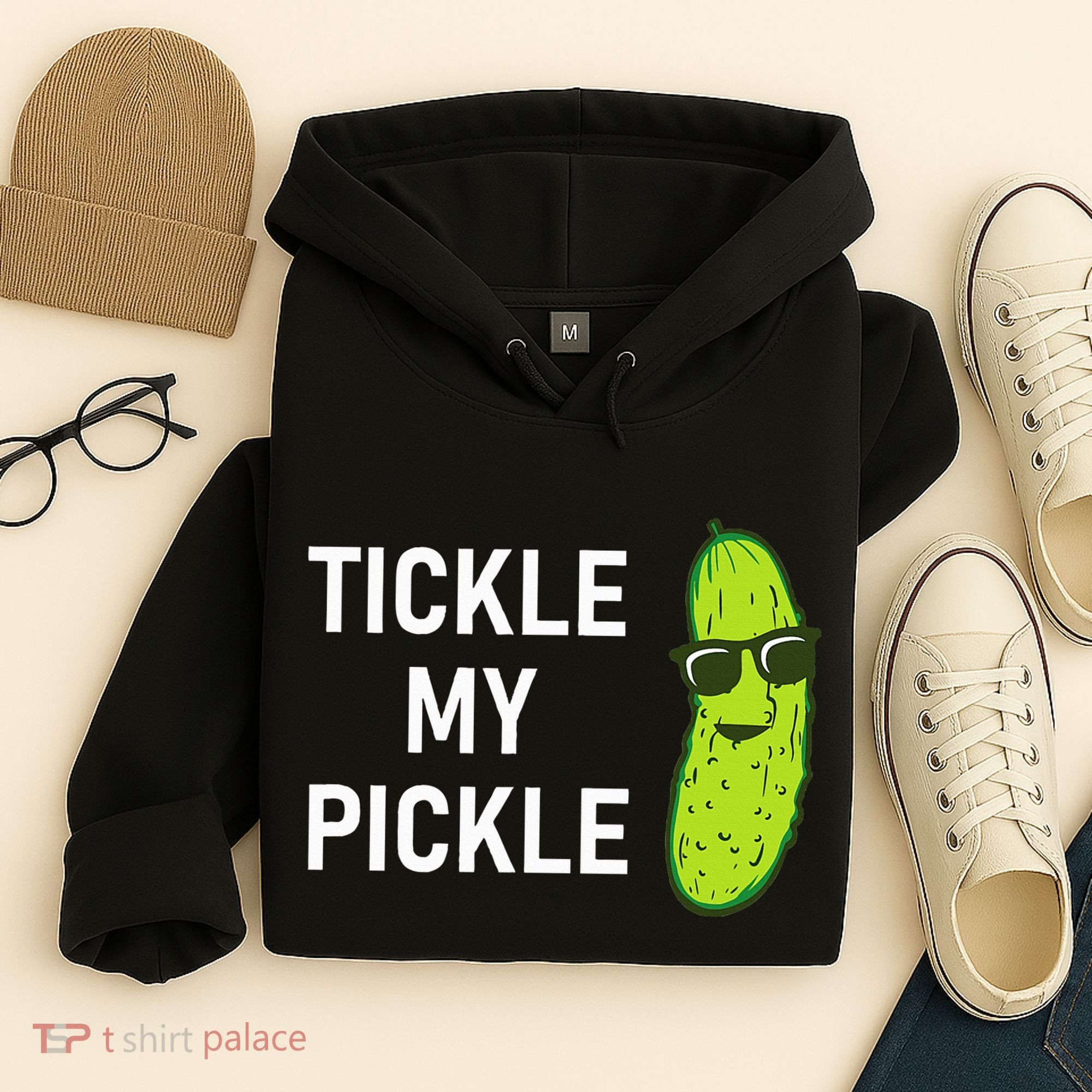 Tickle My Pickle Funny Jokes Sarcastic Hoodie