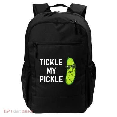 Tickle My Pickle Funny Jokes Sarcastic Backpack