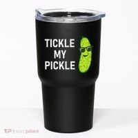 Tickle My Pickle Funny Jokes Sarcastic Tumbler thumb 0