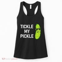 Tickle My Pickle Funny Jokes Sarcastic Women's Tank Top thumb 0