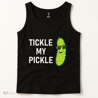 Tickle My Pickle Funny Jokes Sarcastic Tank Top thumb 2