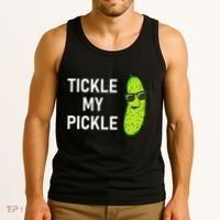 Tickle My Pickle Funny Jokes Sarcastic Tank Top thumb 3