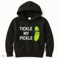 Tickle My Pickle Funny Jokes Sarcastic Kids Hoodie thumb 0